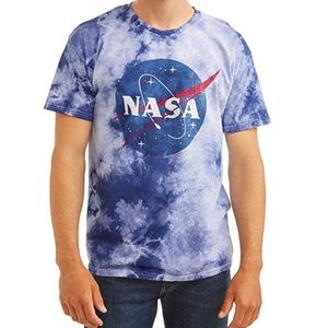 🚀Retro NASA Space Men's Meatball Logo Tie Dye🚀